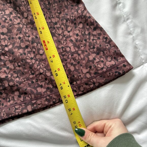 Athleta Tankini Top W/ High Waisted Bottoms Womens Size Small Floral Maroon Swim - Picture 9 of 12